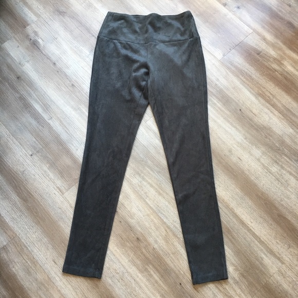 J. McLaughlin Lori Faux Suede Pants Olive XS - Picture 5 of 13